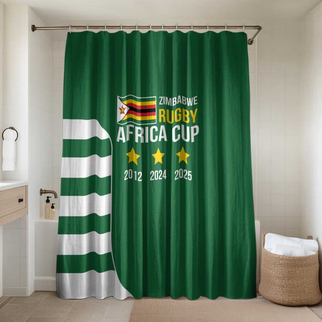 Zimbabwe Rugby Bathroom Set One For The History Sables - Wonder Print Shop