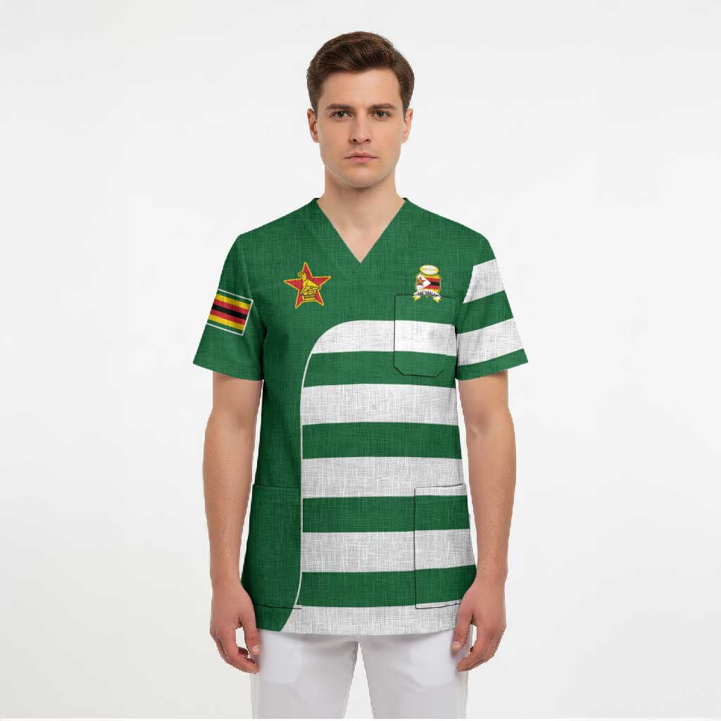 Zimbabwe Rugby History Champion Scrub Top One For The History Sables