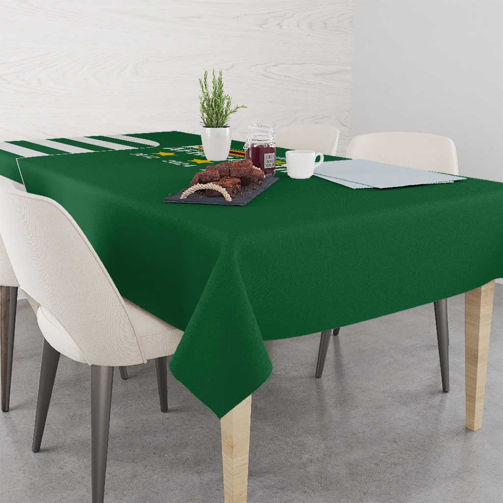 Zimbabwe Rugby Tablecloth One For The History Sables - Wonder Print Shop