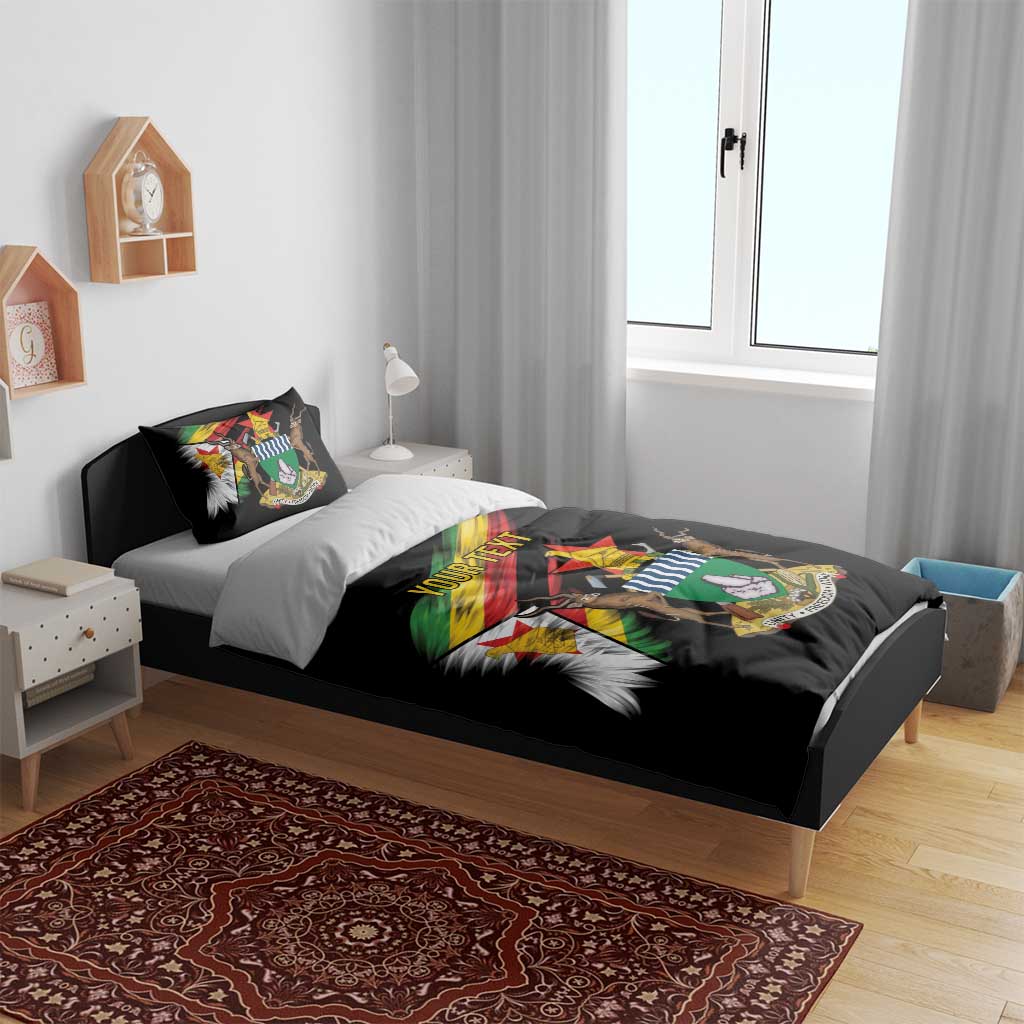 Zimbabwe Wings Flag Bedding Set Proudly Zimbabwean - Wonder Print Shop