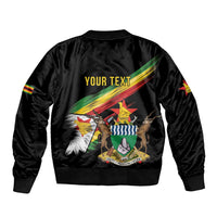 Zimbabwe Wings Flag Bomber Jacket Proudly Zimbabwean - Wonder Print Shop