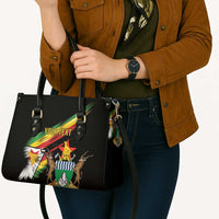 Zimbabwe Wings Flag Leather Bag Proudly Zimbabwean - Wonder Print Shop