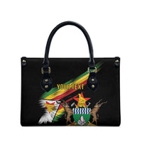 Zimbabwe Wings Flag Leather Bag Proudly Zimbabwean - Wonder Print Shop