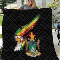 Zimbabwe Wings Flag Quilt Proudly Zimbabwean - Wonder Print Shop