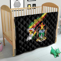 Zimbabwe Wings Flag Quilt Proudly Zimbabwean - Wonder Print Shop