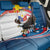 Personalized Filipino-American Back Car Seat Cover The Eight-Rayed Sun with Bald Eagle LT9 - Wonder Print Shop