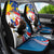 Personalized Filipino-American Car Seat Cover The Eight-Rayed Sun with Bald Eagle LT9 - Wonder Print Shop