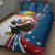 Personalized Filipino-American Quilt Bed Set The Eight-Rayed Sun with Bald Eagle - Wonder Print Shop