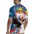 Personalized Filipino-American Rugby Jersey The Eight-Rayed Sun with Bald Eagle