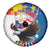 Personalized Filipino-American Spare Tire Cover The Eight-Rayed Sun with Bald Eagle - Wonder Print Shop