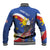 Personalized Filipino-American Baseball Jacket Philippines Coat Of Arms with Bald Eagle LT9 - Wonder Print Shop