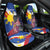 Personalized Filipino-American Car Seat Cover Philippines Coat Of Arms with Bald Eagle LT9 - Wonder Print Shop