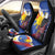 Personalized Filipino-American Car Seat Cover Philippines Coat Of Arms with Bald Eagle LT9 - Wonder Print Shop