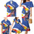 Personalized Filipino-American Family Matching Mermaid Dress and Hawaiian Shirt Philippines Coat Of Arms with Bald Eagle LT9 - Wonder Print Shop