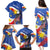 Personalized Filipino-American Family Matching Puletasi and Hawaiian Shirt Philippines Coat Of Arms with Bald Eagle - Wonder Print Shop