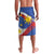 Personalized Filipino-American Lavalava Philippines Coat Of Arms with Bald Eagle - Wonder Print Shop