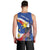 Personalized Filipino-American Men Tank Top Philippines Coat Of Arms with Bald Eagle - Wonder Print Shop