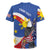 Personalized Filipino-American Rugby Jersey Philippines Coat Of Arms with Bald Eagle