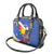 Personalized Filipino-American Shoulder Handbag Philippines Coat Of Arms with Bald Eagle