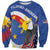 Personalized Filipino-American Sweatshirt Philippines Coat Of Arms with Bald Eagle