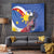 Personalized Filipino-American Tapestry Philippines Coat Of Arms with Bald Eagle