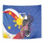 Personalized Filipino-American Tapestry Philippines Coat Of Arms with Bald Eagle