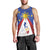 Personalized Pilipinas Eight-Rayed Sun Men Tank Top Philippines Map With Polynesian Style - Wonder Print Shop