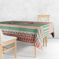 Six Seven Meme Tablecloth Funny Green Hand Christmas - Wonder Print Shop