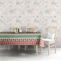 Six Seven Meme Tablecloth Funny Green Hand Christmas - Wonder Print Shop