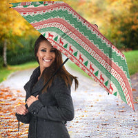 Six Seven Meme Umbrella Funny Green Hand Christmas - Wonder Print Shop