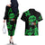 Kiss Me Im Irish St Patricks Day Couples Matching Off The Shoulder Long Sleeve Dress and Hawaiian Shirt LT9 - Wonder Print Shop