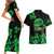 Kiss Me Im Irish St Patricks Day Couples Matching Short Sleeve Bodycon Dress and Hawaiian Shirt LT9 - Wonder Print Shop