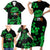 Kiss Me Im Irish St Patricks Day Family Matching Short Sleeve Bodycon Dress and Hawaiian Shirt - Wonder Print Shop