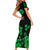 Kiss Me Im Irish St Patricks Day Family Matching Short Sleeve Bodycon Dress and Hawaiian Shirt - Wonder Print Shop