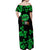 Kiss Me Im Irish St Patricks Day Off Shoulder Maxi Dress - Wonder Print Shop