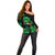 Kiss Me Im Irish St Patricks Day Off Shoulder Sweater - Wonder Print Shop