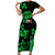 Kiss Me Im Irish St Patricks Day Short Sleeve Bodycon Dress - Wonder Print Shop