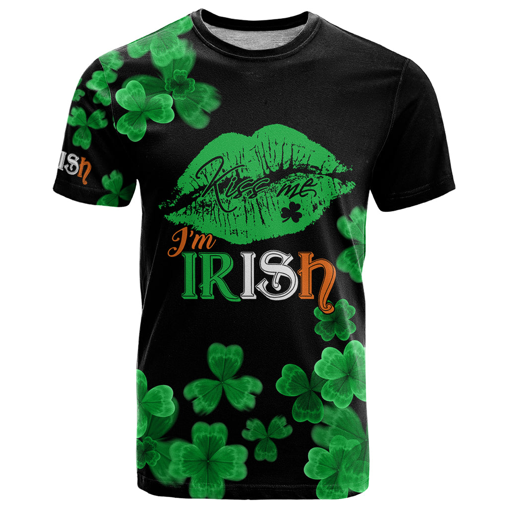 Kiss Me Im Irish St Patricks Day T Shirt - Wonder Print Shop