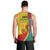 Grenada Independence Day Men Tank Top Bougainvillea Flowers Flag Style - Wonder Print Shop