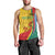 Grenada Independence Day Men Tank Top Bougainvillea Flowers Flag Style - Wonder Print Shop