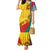 Grenada Independence Day Mermaid Dress Bougainvillea Flowers Flag Style - Wonder Print Shop