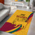 Sri Lanka National Day Area Rug The Lion Passant With Ketayam Wood Art LT9 - Wonder Print Shop