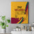 Sri Lanka National Day Canvas Wall Art The Lion Passant With Ketayam Wood Art LT9 - Wonder Print Shop