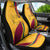 Sri Lanka National Day Car Seat Cover The Lion Passant With Ketayam Wood Art LT9 - Wonder Print Shop