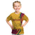 Sri Lanka National Day Kid T Shirt The Lion Passant With Ketayam Wood Art - Wonder Print Shop