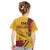 Sri Lanka National Day Kid T Shirt The Lion Passant With Ketayam Wood Art - Wonder Print Shop