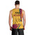 Sri Lanka National Day Men Tank Top The Lion Passant With Ketayam Wood Art - Wonder Print Shop