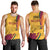 Sri Lanka National Day Men Tank Top The Lion Passant With Ketayam Wood Art - Wonder Print Shop