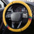 Sri Lanka National Day Steering Wheel Cover The Lion Passant With Ketayam Wood Art - Wonder Print Shop