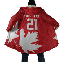 World Football 2026 Canada Custom Cloak Canucks Maple Leaf Pattern - Wonder Print Shop